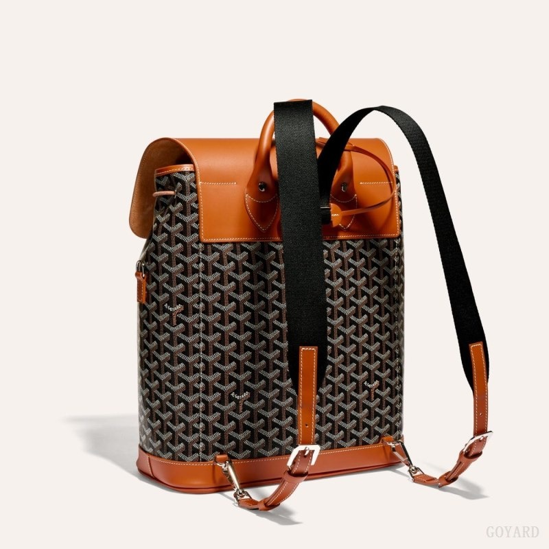 Goyard ALPIN MM BACKPACK Mustat Ruskea | GCYU8714