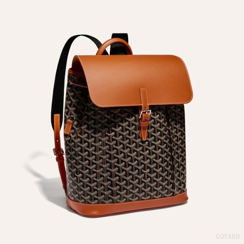 Goyard ALPIN MM BACKPACK Mustat Ruskea | GCYU8714