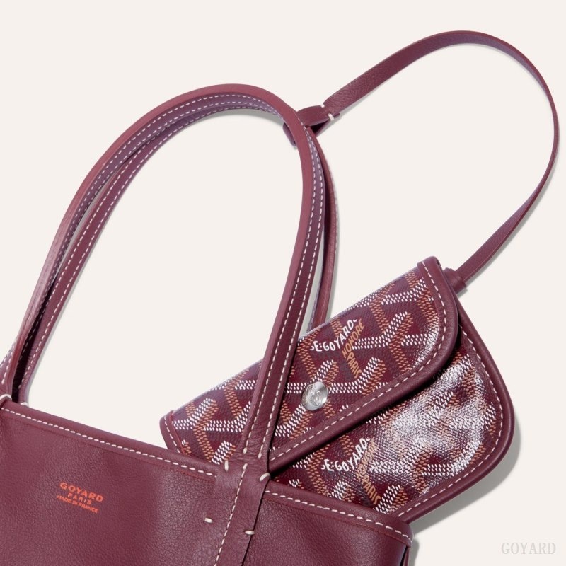 Goyard ANJOU MINI BAG Viininpunainen | ENYV9969