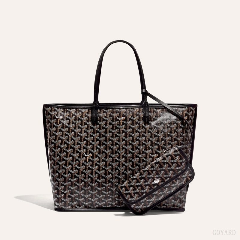 Goyard ANJOU PM BAG Mustat | YZJI9599