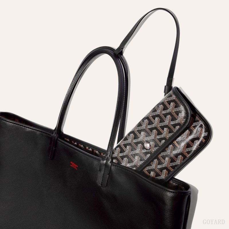 Goyard ANJOU PM BAG Mustat | YZJI9599