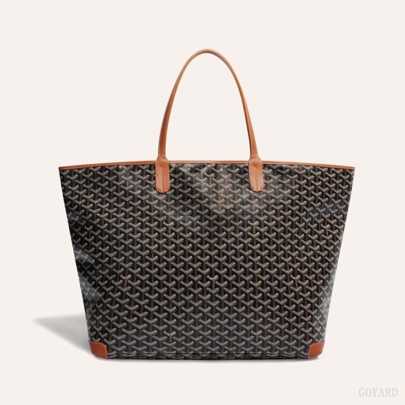 Goyard ARTOIS GM BAG Mustat Ruskea | EOKZ4713