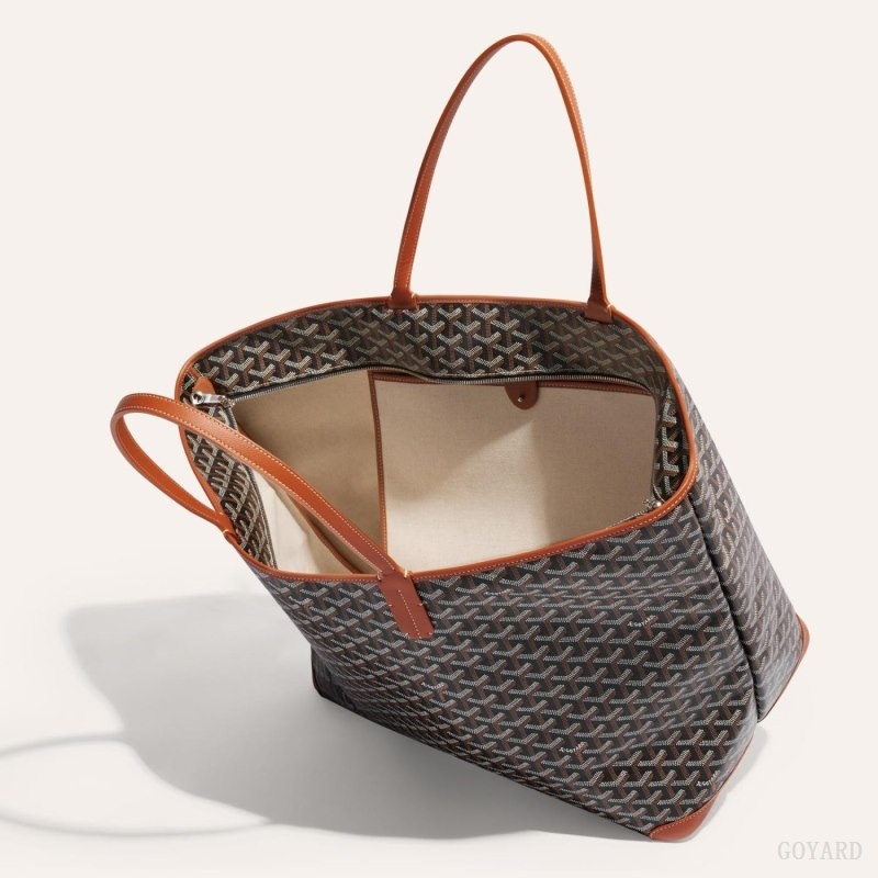 Goyard ARTOIS GM BAG Mustat Ruskea | EOKZ4713