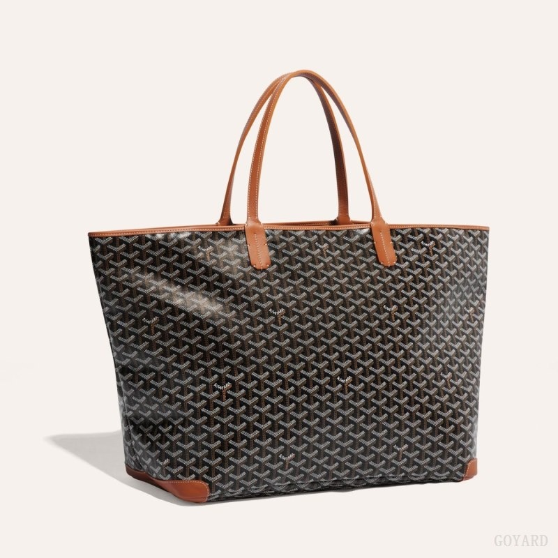 Goyard ARTOIS GM BAG Mustat Ruskea | EOKZ4713