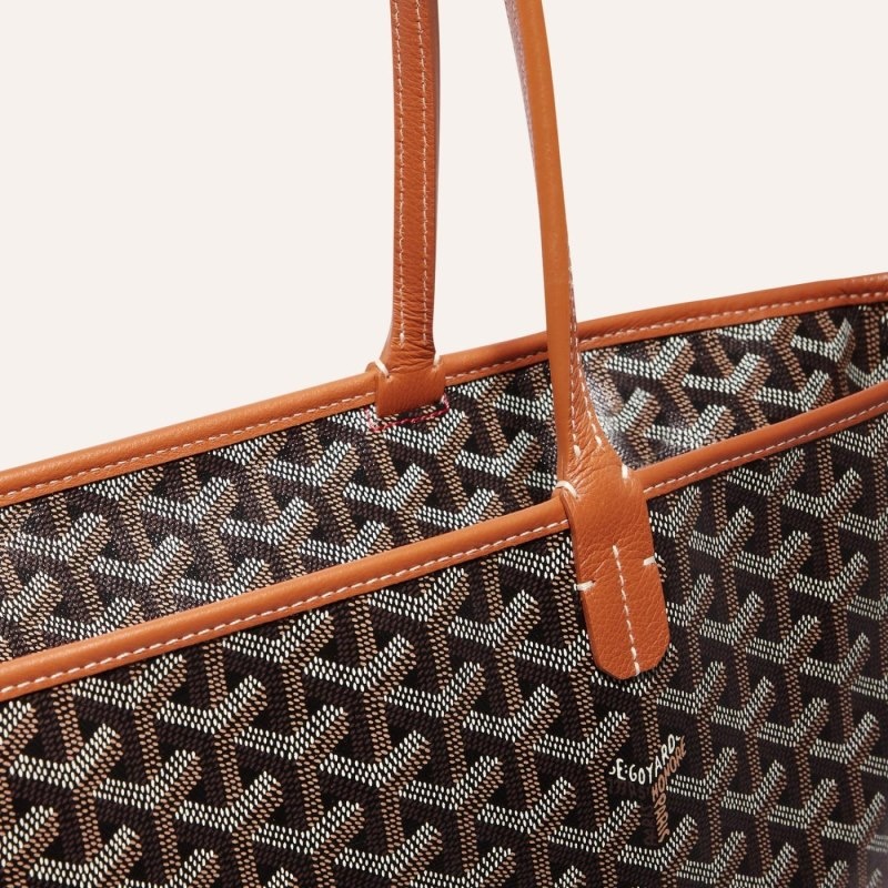 Goyard ARTOIS MM BAG Mustat Ruskea | PWAC6359