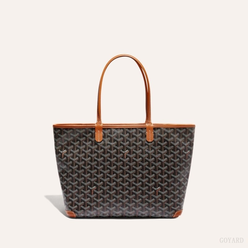 Goyard ARTOIS PM BAG Mustat Ruskea | LFAQ4319