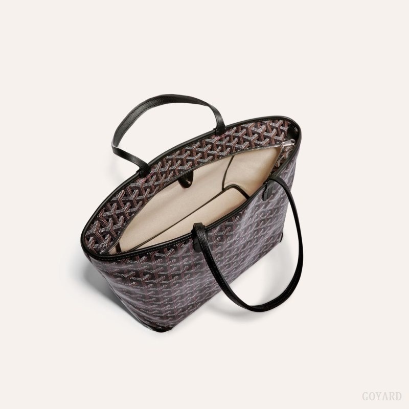 Goyard ARTOIS PM BAG Mustat | JXBO6647