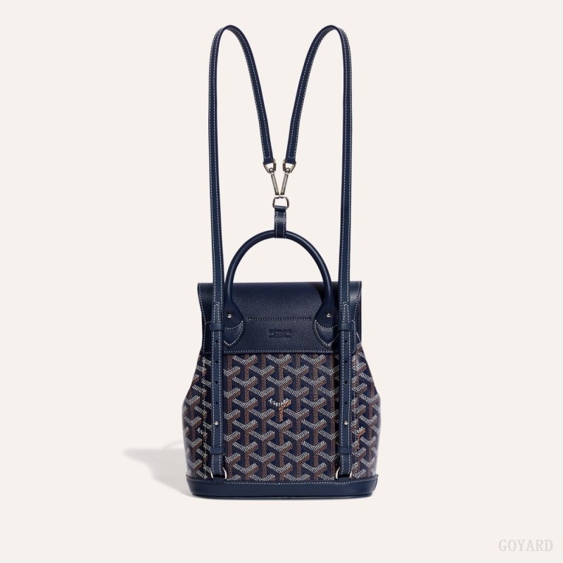 Goyard Alpin Mini Backpack Laivastonsininen Sininen | JNIV2642