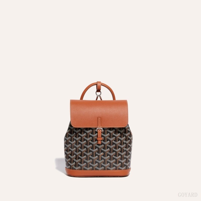 Goyard Alpin Mini Backpack Mustat Ruskea | JFUL6086