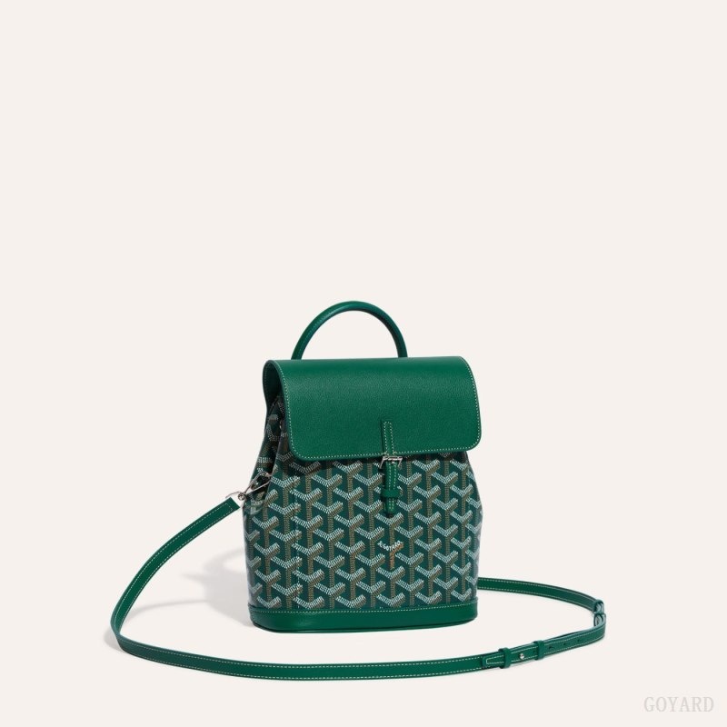 Goyard Alpin Mini Backpack Vihreä | UHEM8254