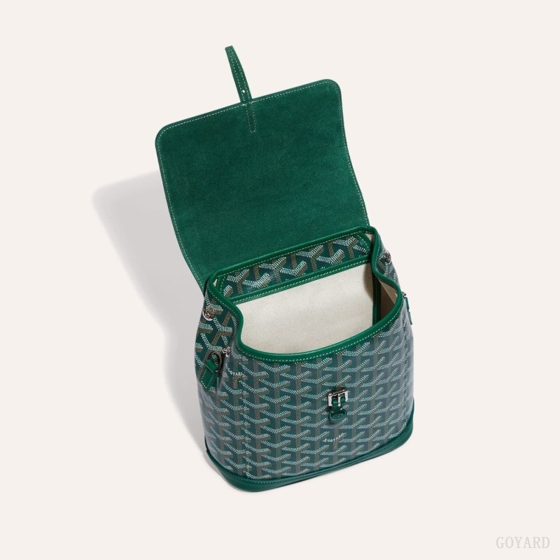 Goyard Alpin Mini Backpack Vihreä | UHEM8254