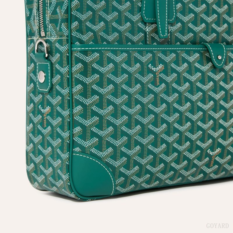 Goyard Ambassade MM Document Case Vihreä | VHMF4429