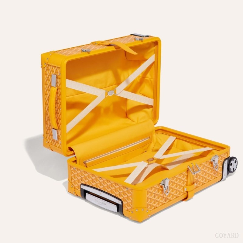 Goyard BOURGET PM TROLLEY CASE Keltainen | XZTJ0184