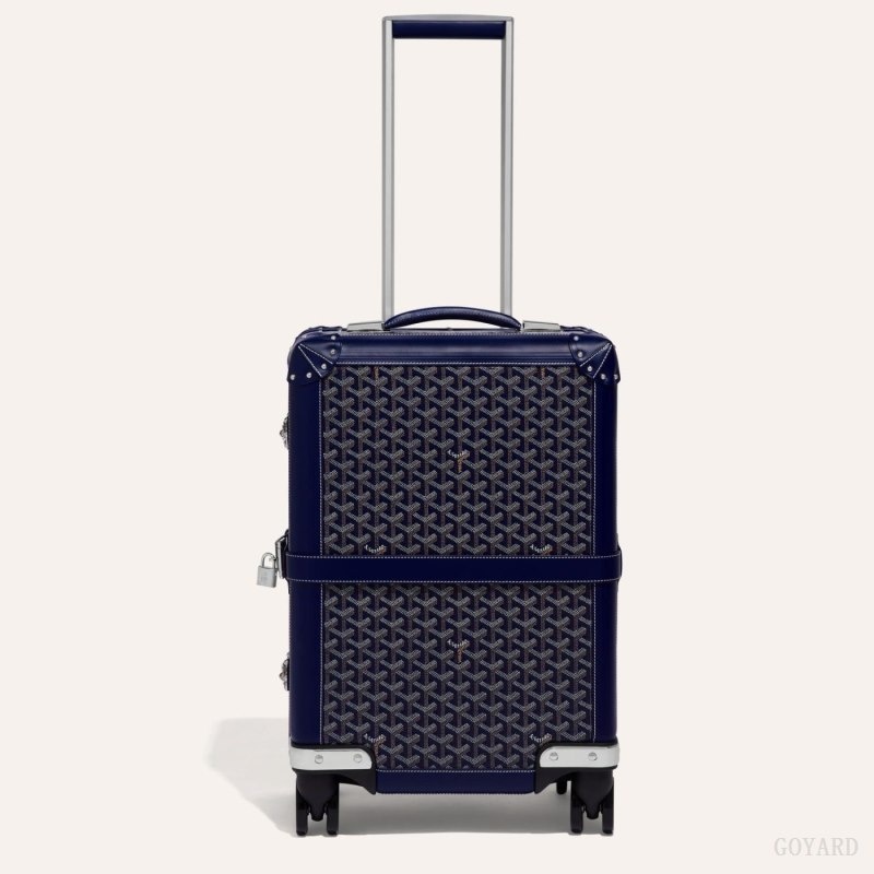 Goyard BOURGET PM TROLLEY CASE Laivastonsininen Sininen | APCS8269