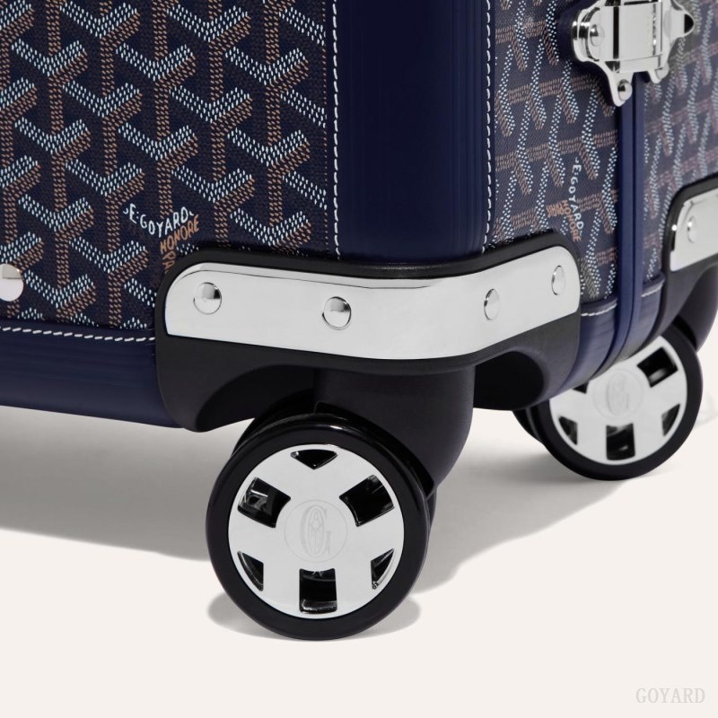 Goyard BOURGET PM TROLLEY CASE Laivastonsininen Sininen | APCS8269