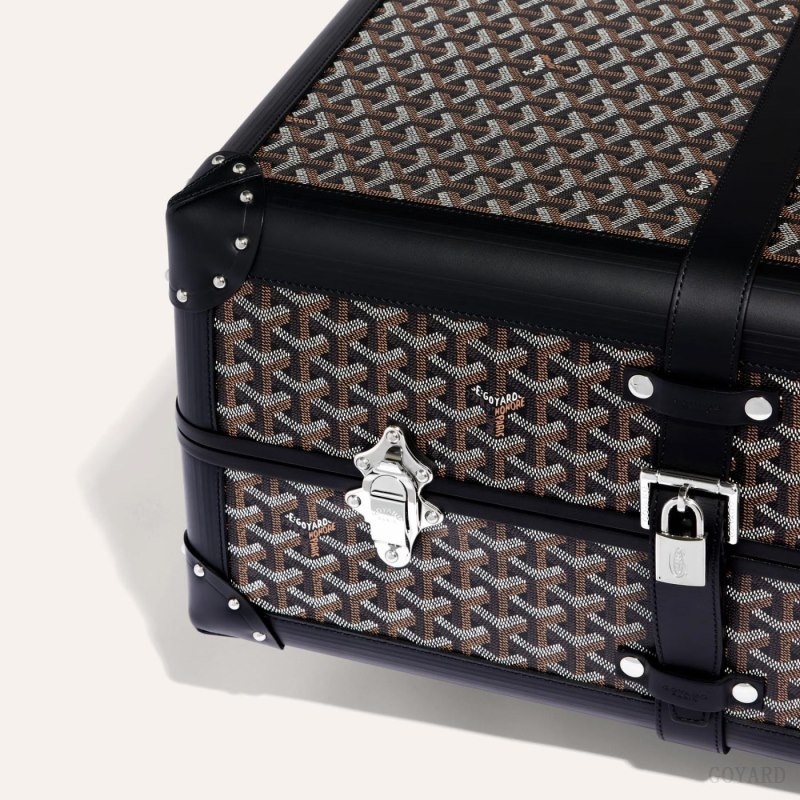 Goyard BOURGET PM TROLLEY CASE Mustat | IMBH0140