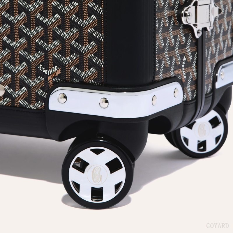 Goyard BOURGET PM TROLLEY CASE Mustat | IMBH0140