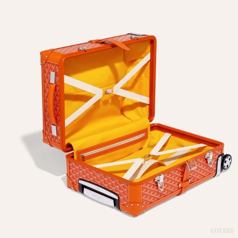 Goyard BOURGET PM TROLLEY CASE Oranssi | DOZZ5826