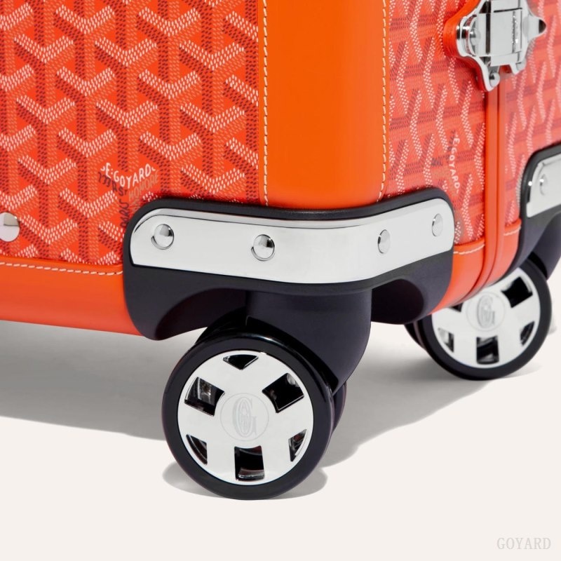 Goyard BOURGET PM TROLLEY CASE Oranssi | DOZZ5826