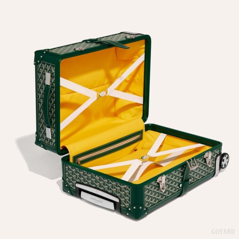 Goyard BOURGET PM TROLLEY CASE Vihreä | LBPU6833