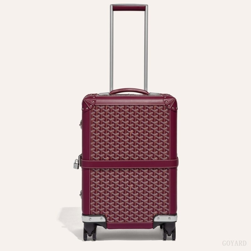 Goyard BOURGET PM TROLLEY CASE Viininpunainen | OINJ0363