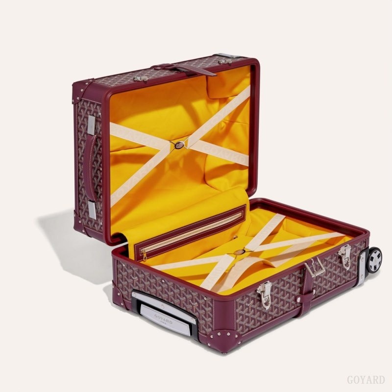 Goyard BOURGET PM TROLLEY CASE Viininpunainen | OINJ0363