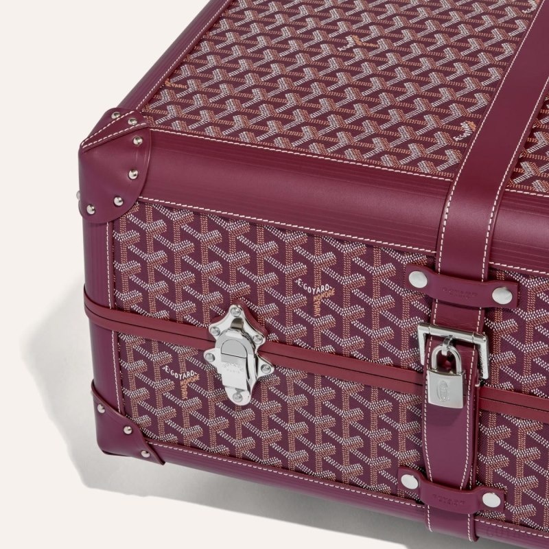 Goyard BOURGET PM TROLLEY CASE Viininpunainen | OINJ0363