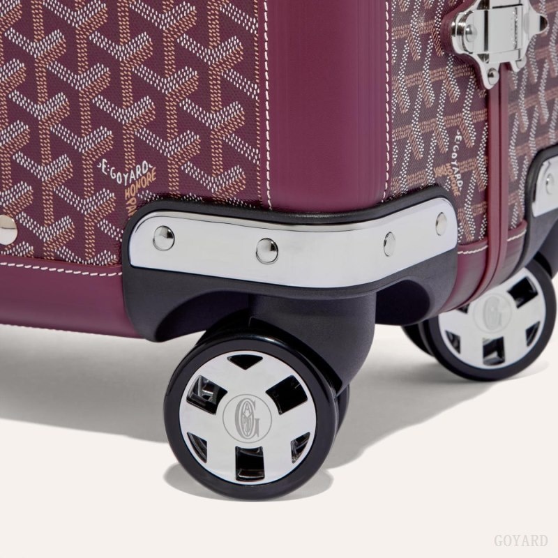 Goyard BOURGET PM TROLLEY CASE Viininpunainen | OINJ0363