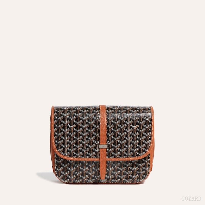 Goyard Belvedere MM Bag Mustat Ruskea | JCJT0369