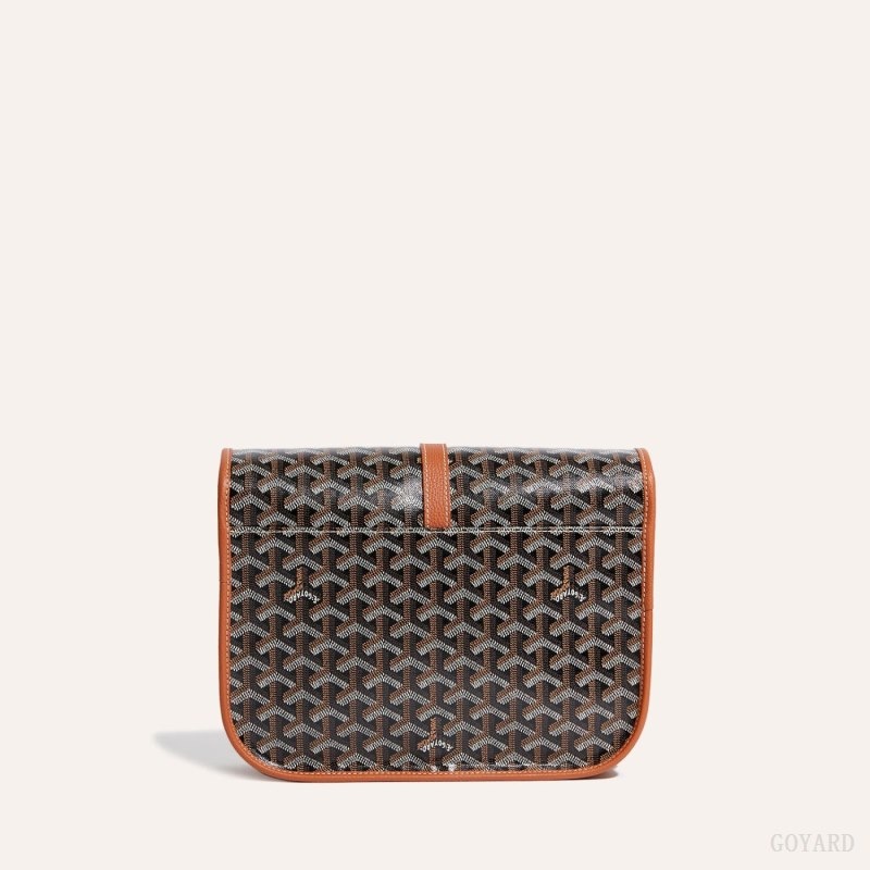 Goyard Belvedere MM Bag Mustat Ruskea | JCJT0369