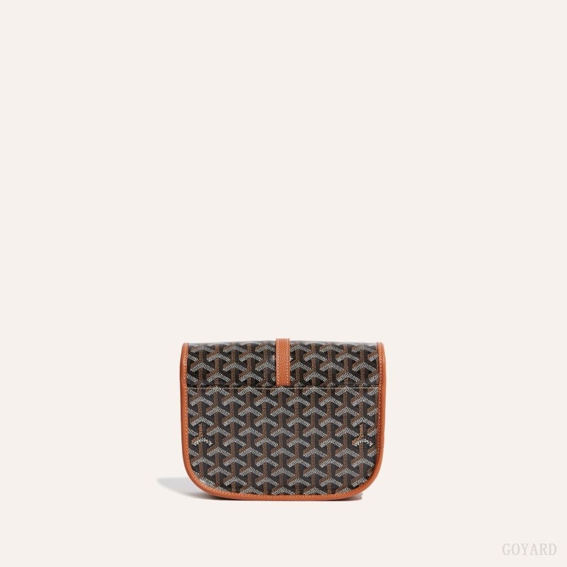 Goyard Belvedere PM Bag Mustat Ruskea | NZTE3643