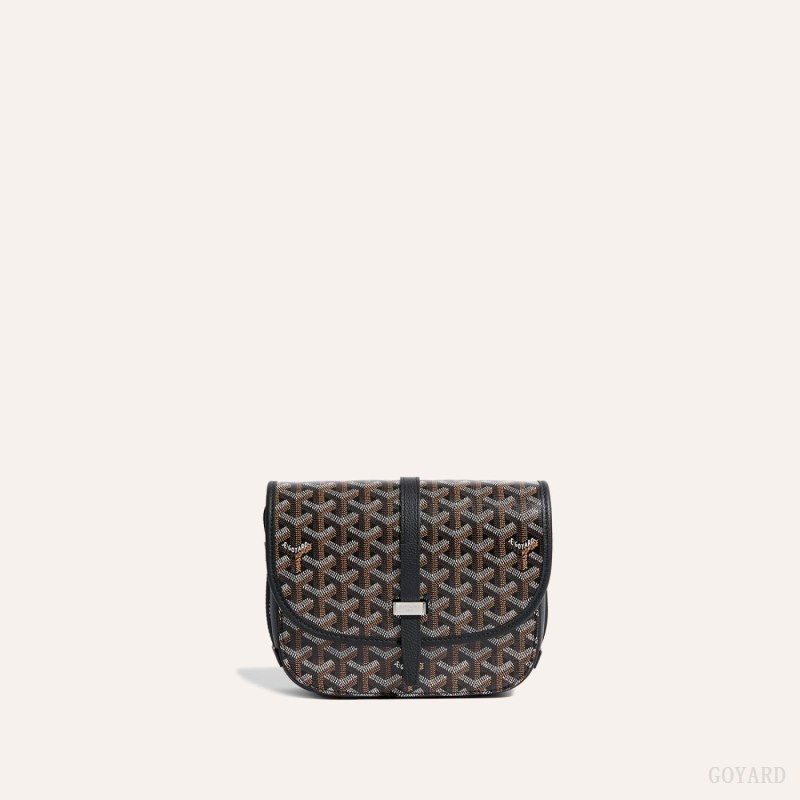 Goyard Belvedere PM Bag Mustat | WJDT8919