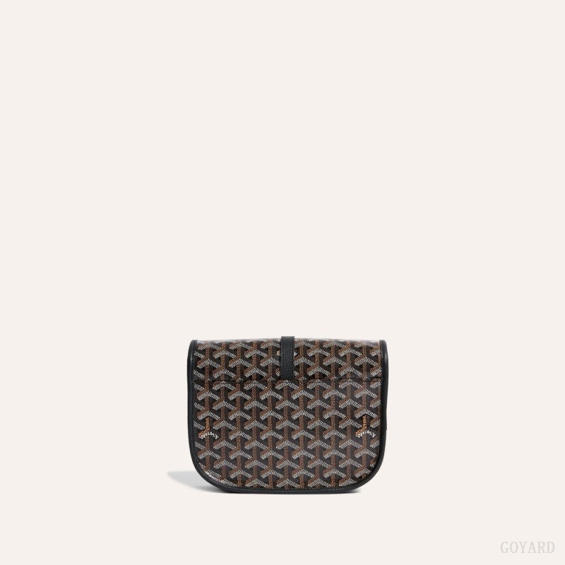 Goyard Belvedere PM Bag Mustat | WJDT8919