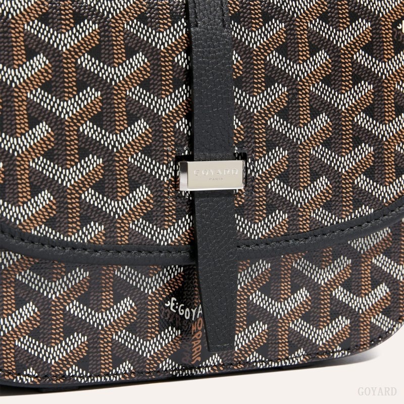 Goyard Belvedere PM Bag Mustat | WJDT8919