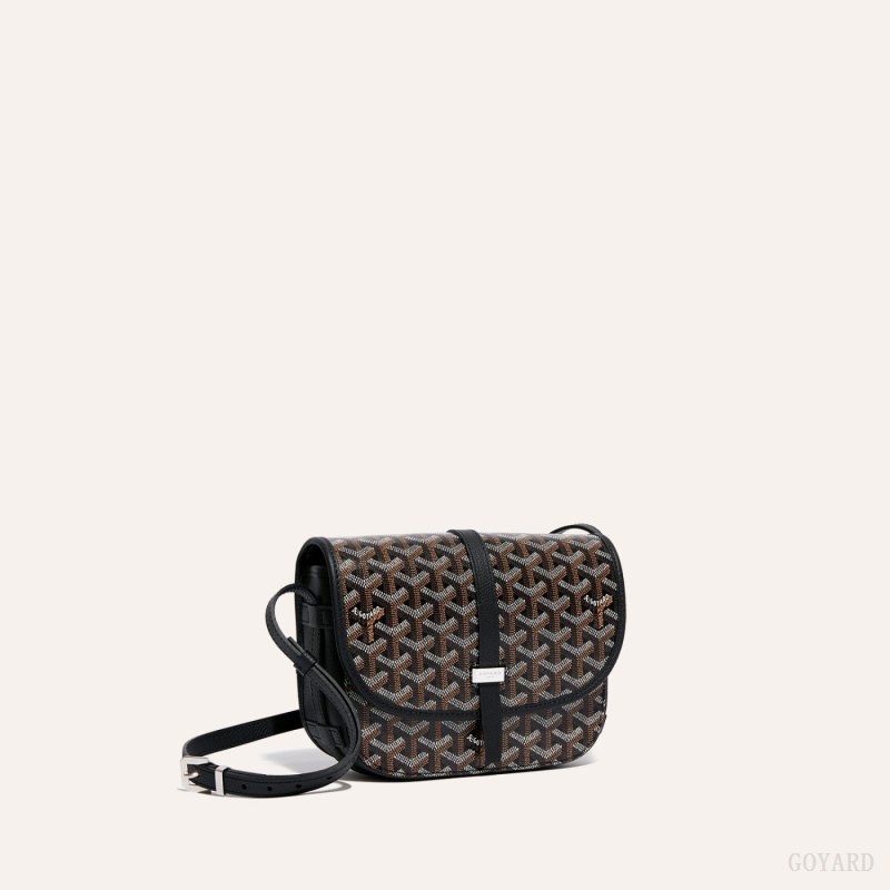 Goyard Belvedere PM Bag Mustat | WJDT8919