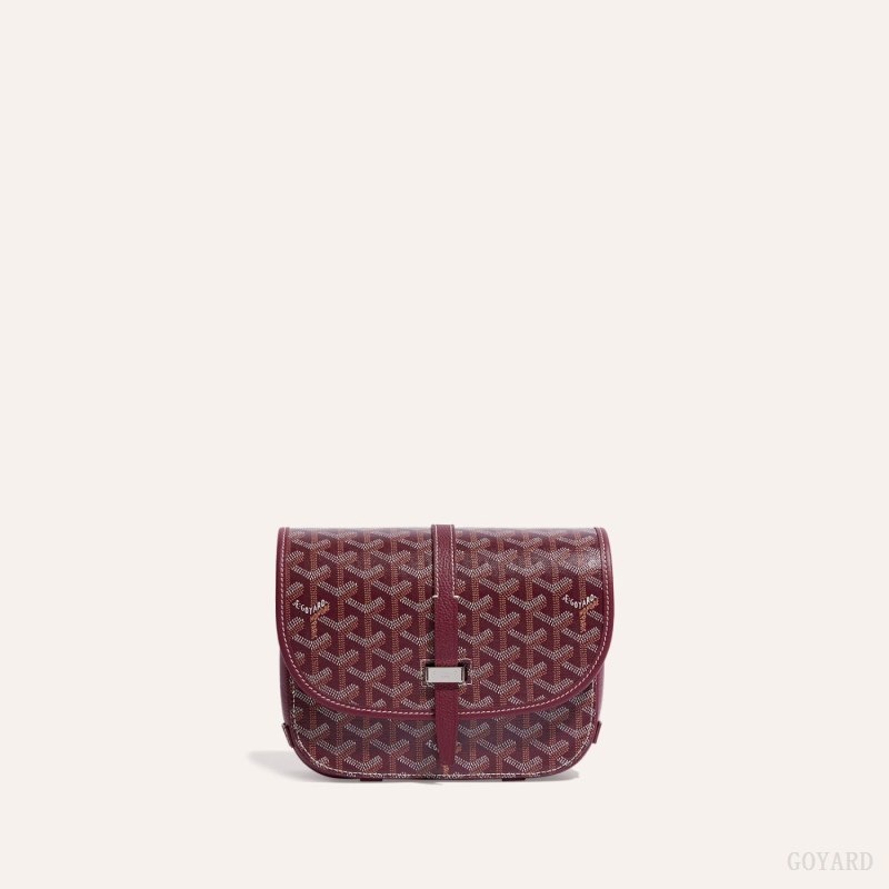 Goyard Belvedere PM Bag Viininpunainen | HMWE3086