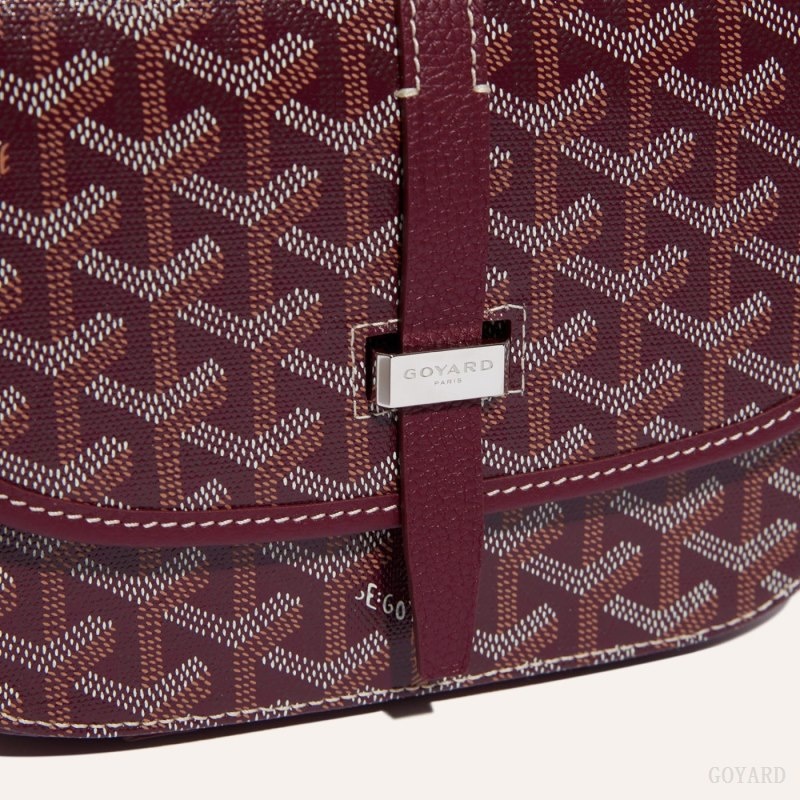 Goyard Belvedere PM Bag Viininpunainen | HMWE3086