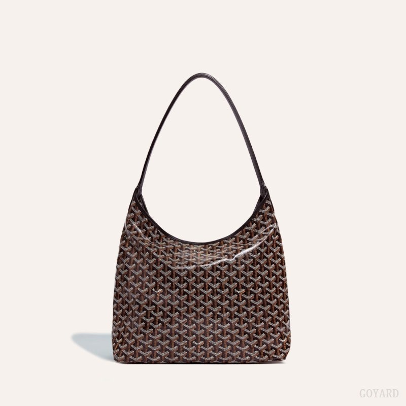 Goyard Bohème Hobo Bag Mustat | YUCO3112