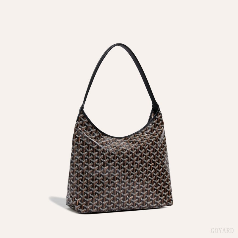 Goyard Bohème Hobo Bag Mustat | YUCO3112