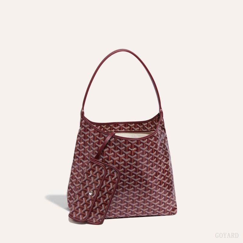 Goyard Bohème Hobo Bag Viininpunainen | KFXJ1657