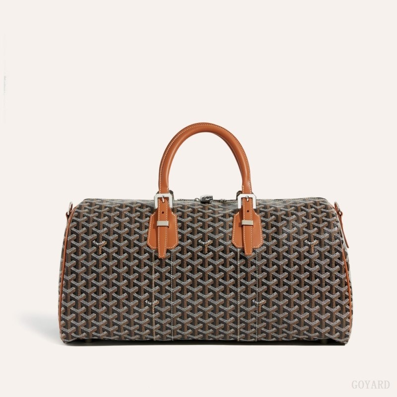 Goyard Boston 45 bag Mustat Ruskea | CFTF5583