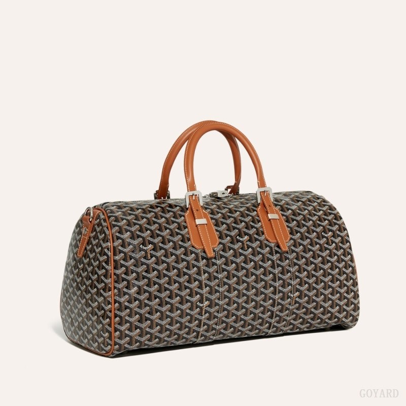 Goyard Boston 45 bag Mustat Ruskea | CFTF5583