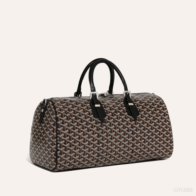 Goyard Boston 45 bag Mustat | RULC6118