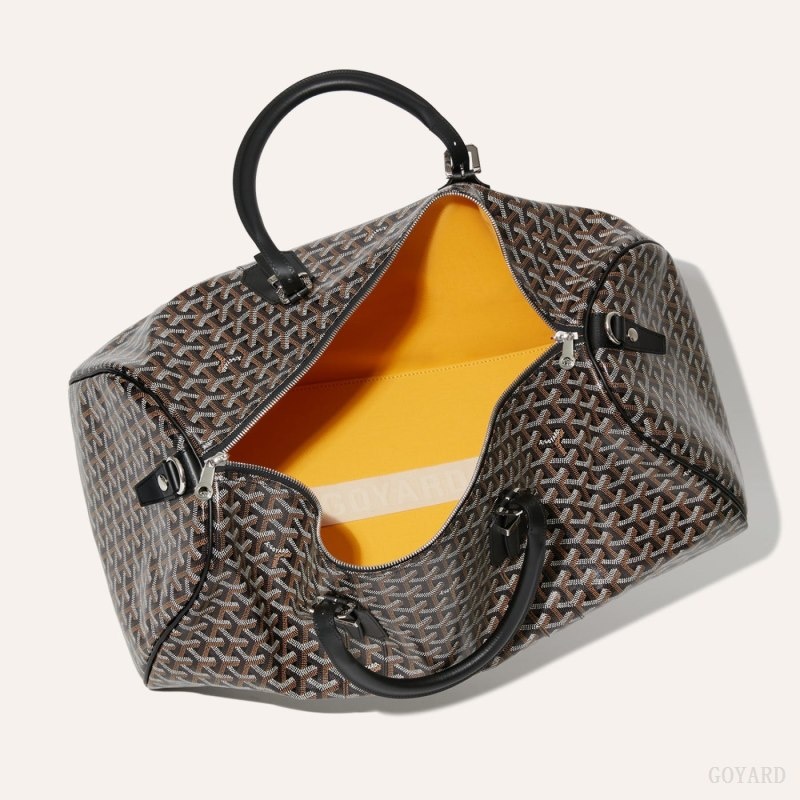 Goyard Boston 50 bag Mustat | JTEP9508