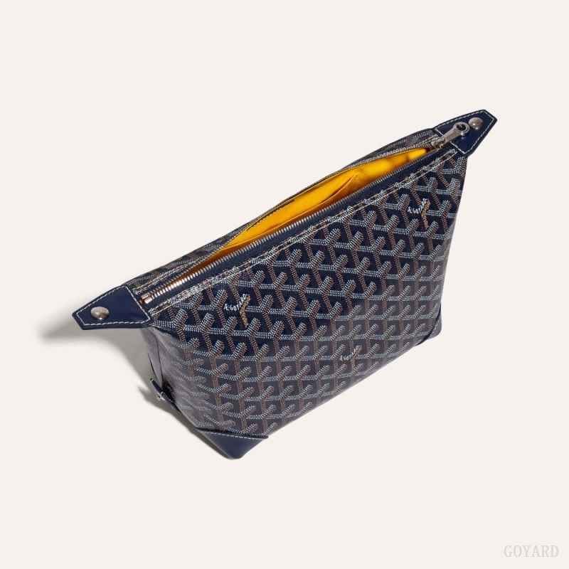 Goyard Bowling 25 Toiletry Bag Laivastonsininen Sininen | DZHO5189