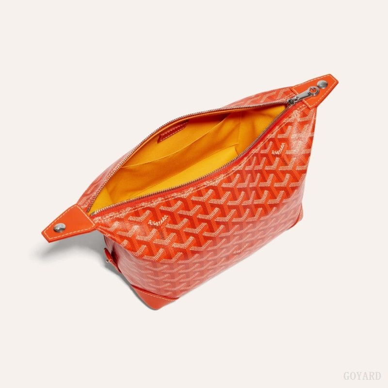 Goyard Bowling 25 Toiletry Bag Oranssi | NBVR2106