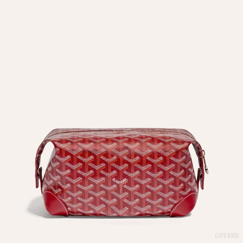 Goyard Bowling 25 Toiletry Bag Punainen | XEDJ5118