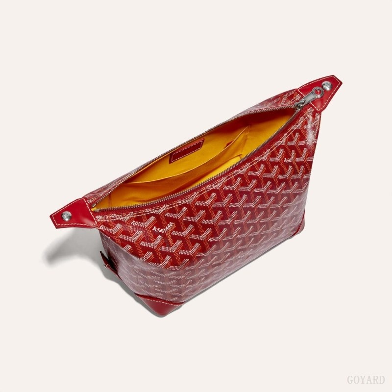 Goyard Bowling 25 Toiletry Bag Punainen | XEDJ5118