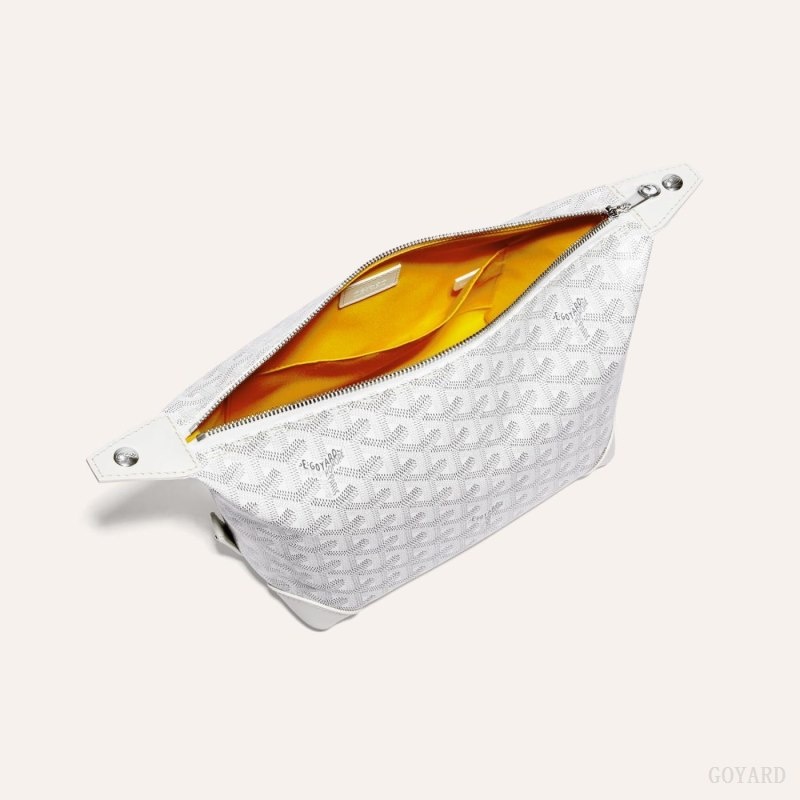 Goyard Bowling 25 Toiletry Bag Valkoinen | ICRQ9573