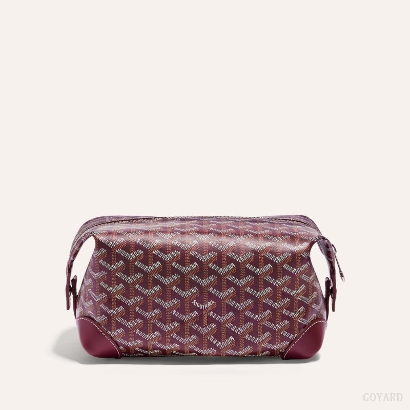 Goyard Bowling 25 Toiletry Bag Viininpunainen | ZABM9061